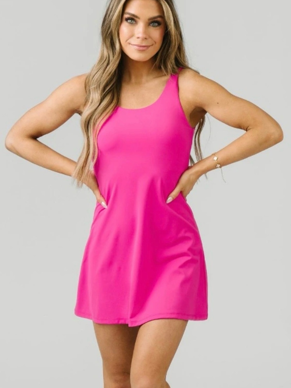 ZYIA Hot Pink Match Point Dress